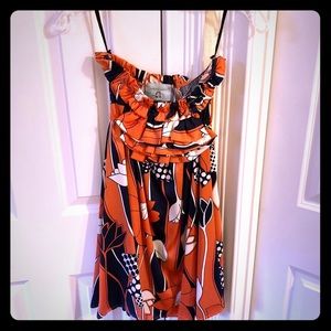 Judith March strapless dress